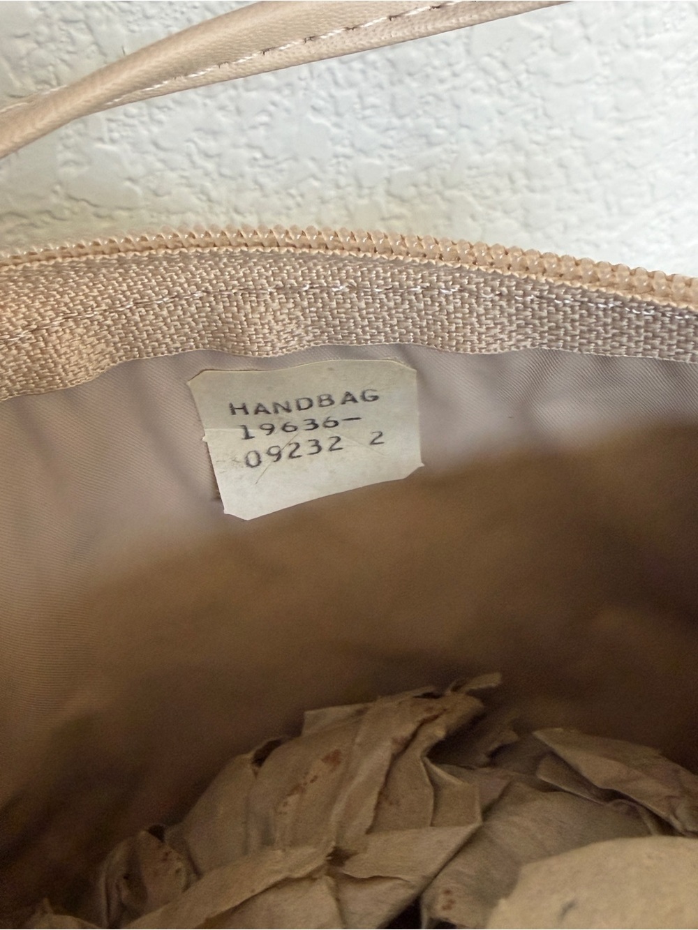 NWT Deadstock Vintage 1980s Liz Claiborne Monogram Grid Crossbody Bag - Picture 6 of 10